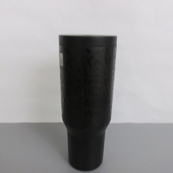 Hydrapeak 32oz Stainless Steel Tumbler Black Leopard Print Animal Travel Tumbler - Picture 8 of 8